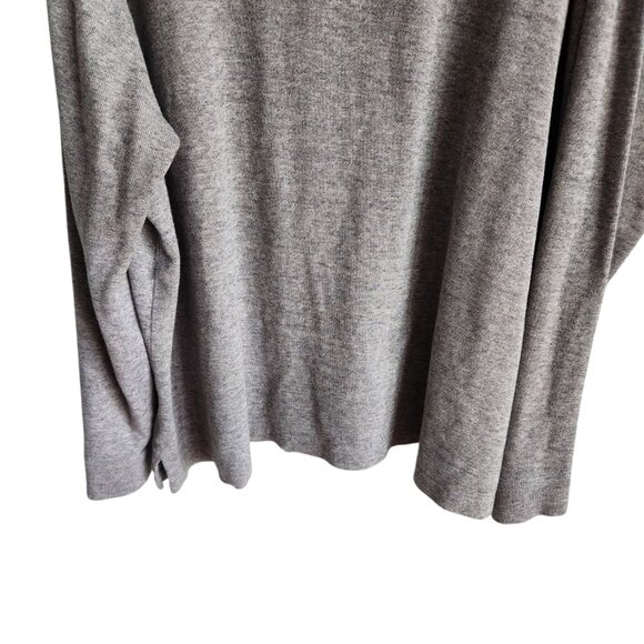 Polo Ralph Lauren Pullover Sweater XXL Gray Grey Teddy Bear Estate Rib 1/4 Zip - Picture 3 of 9